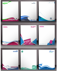 Letter head white A5 - WITH LOGO