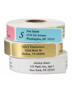 Adress Label 1-37/64" x 25/32" WITHOUT LOGO and 3 lines text